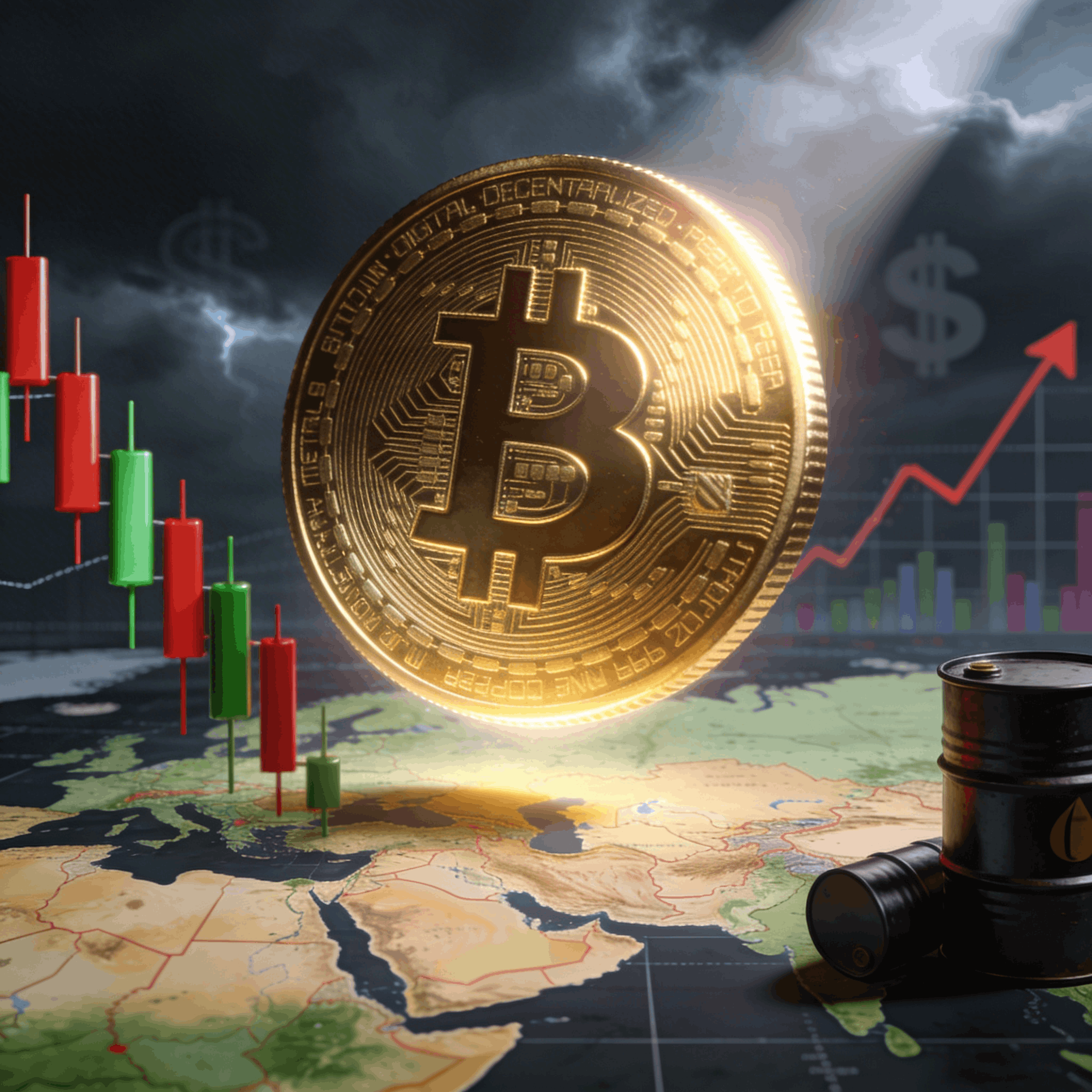 Bitcoin Defies Turmoil: Blasts Past $72K as Middle East Jitters Rattle Global Markets