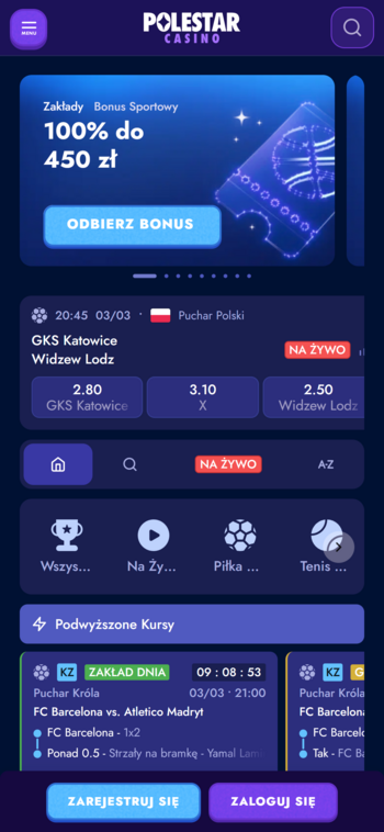 polestarcasino sports