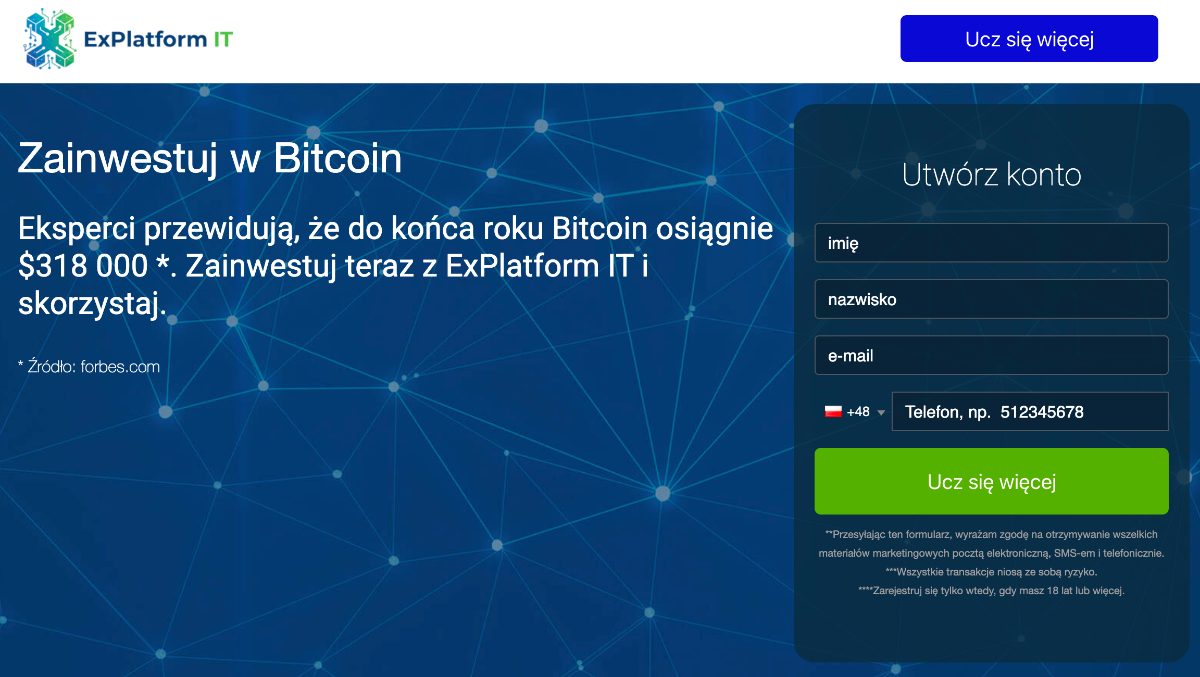 strona główna ExPlatform IT
