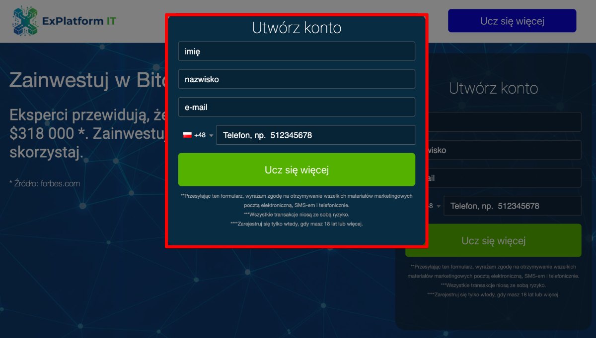 zarejestruj się na explatofrm