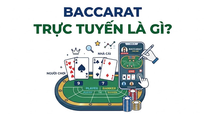 Baccarat trực tuyến là gì?