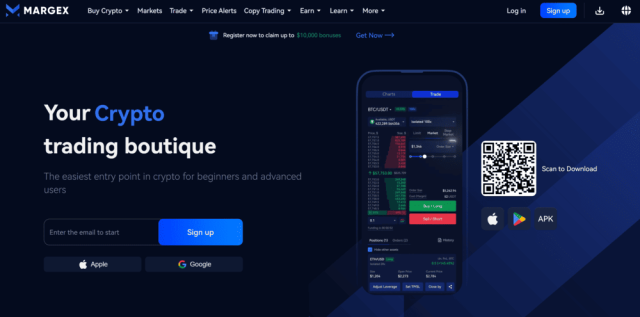 Margex Australian Crypto Exchange