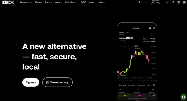 OKX Australian Crypto Trading Platform