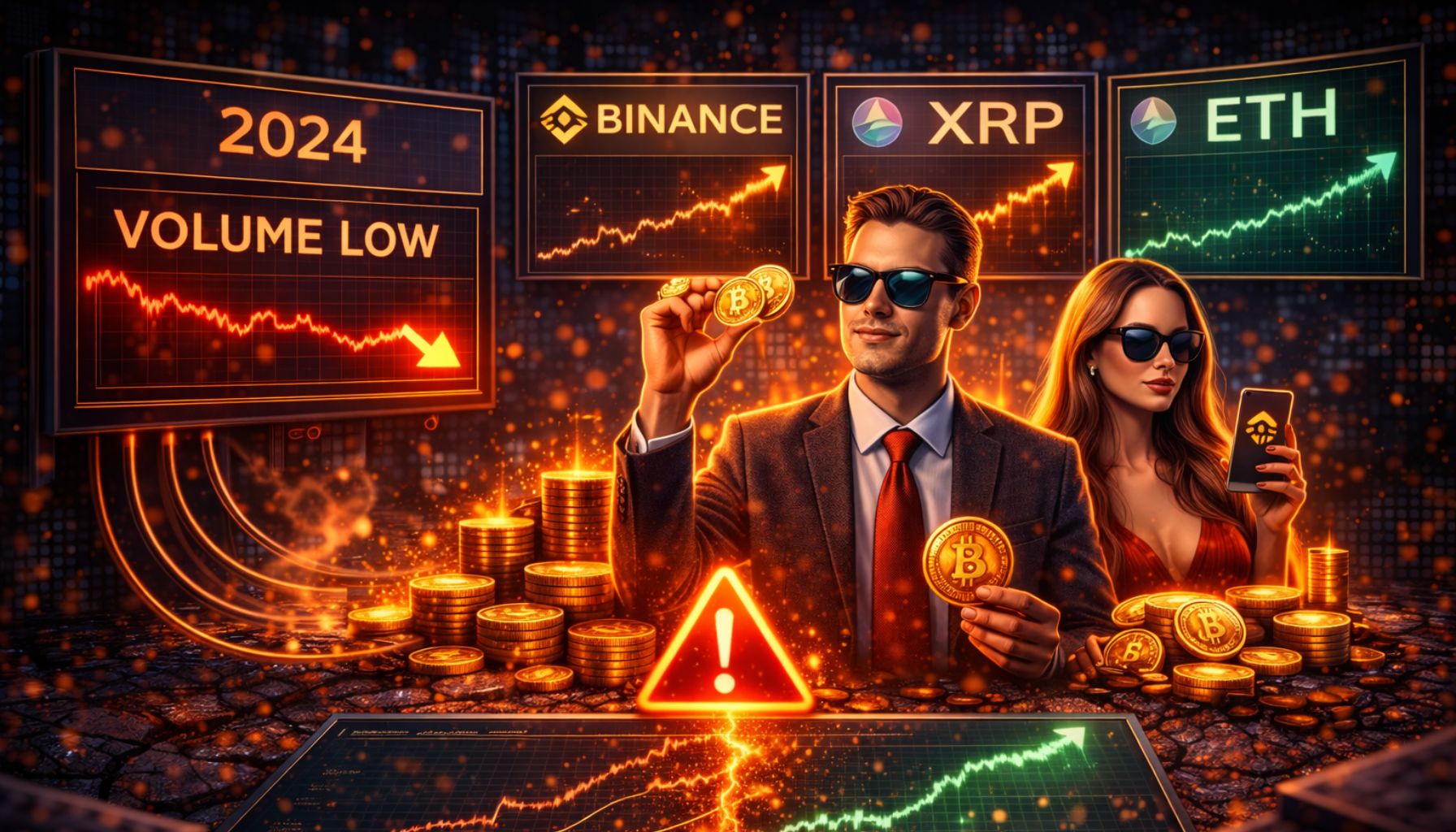 Crypto Trading Volume Just Hit Its Lowest Level Since 2024. Discover Who Is Still Winning Anyway