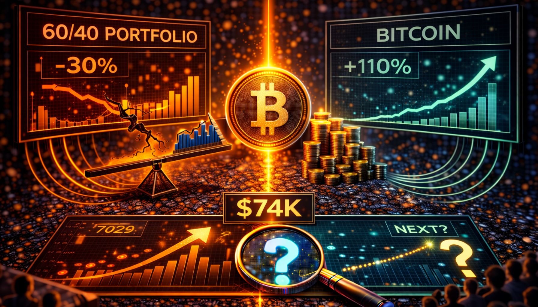 The 60/40 Portfolio Is Failing Again – Bitcoin May Be The Unlikely Fix