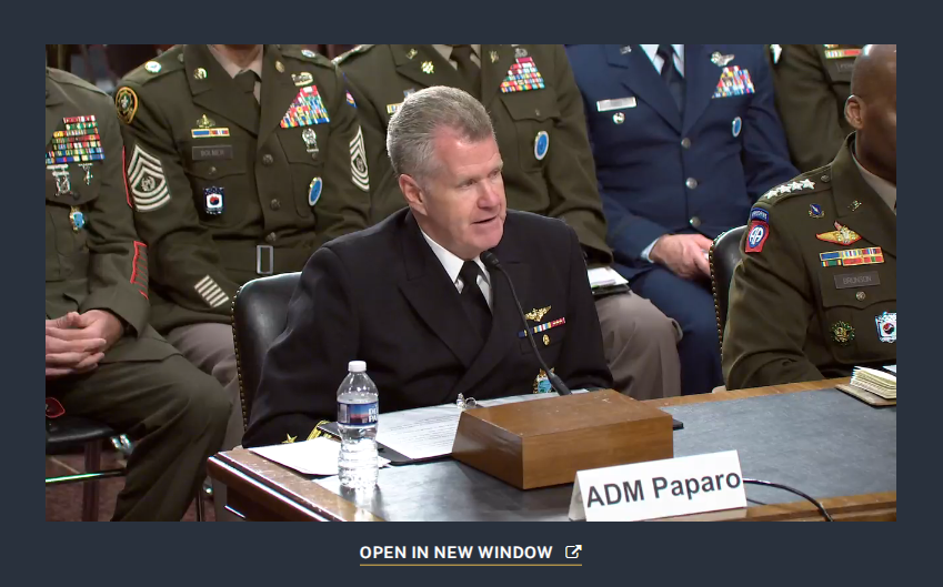 Bitcoin Could Strengthen US National Security, Top Military Commander Says