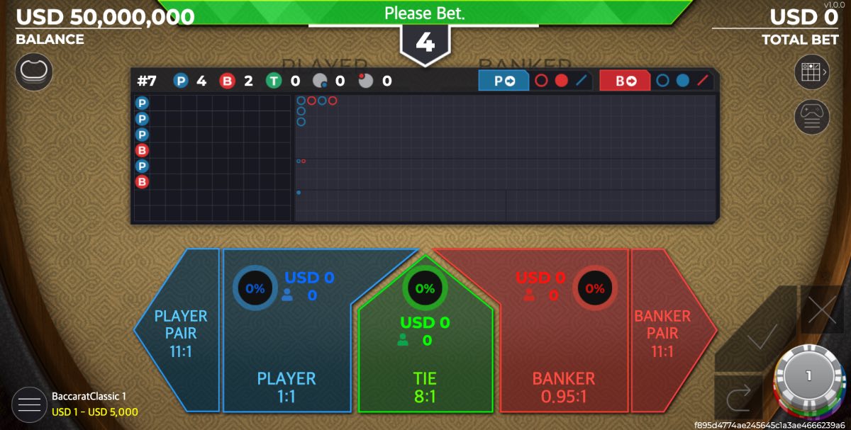 baccarat classic game