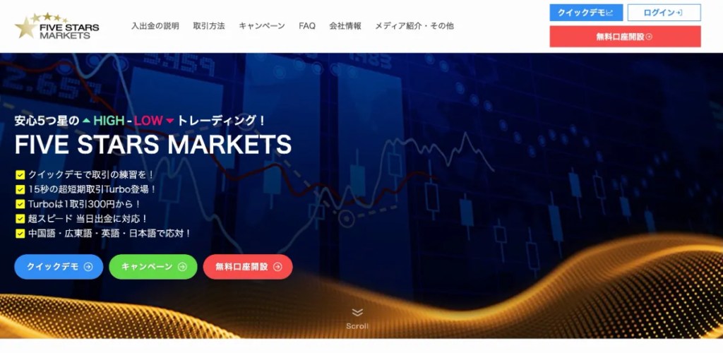 Five Stars Markets公式サイト