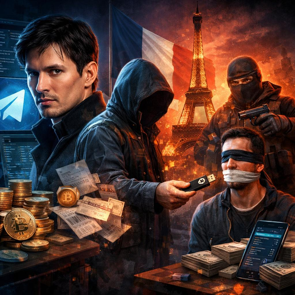 Telegram Founder Claims French Officials Sold Crypto Data, Linked To 41 Kidnaps