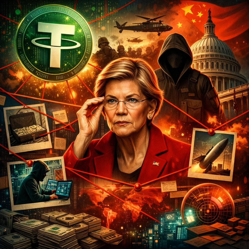 Senator Warren Launches New Probe Targeting Tether And Commerce Secretary Lutnick