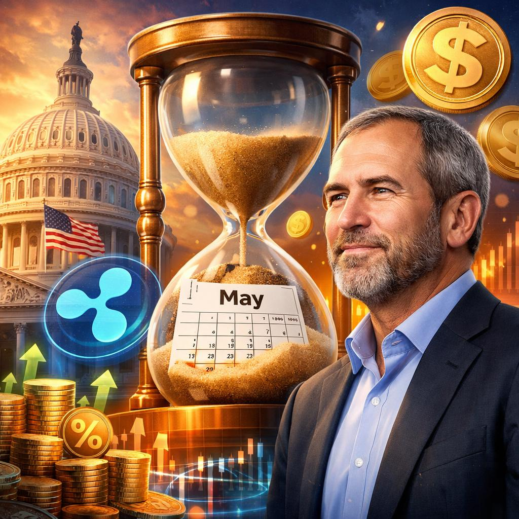 Ripple CEO Sets May Timeline For CLARITY Act Approval Amid Stablecoin Yield Debate