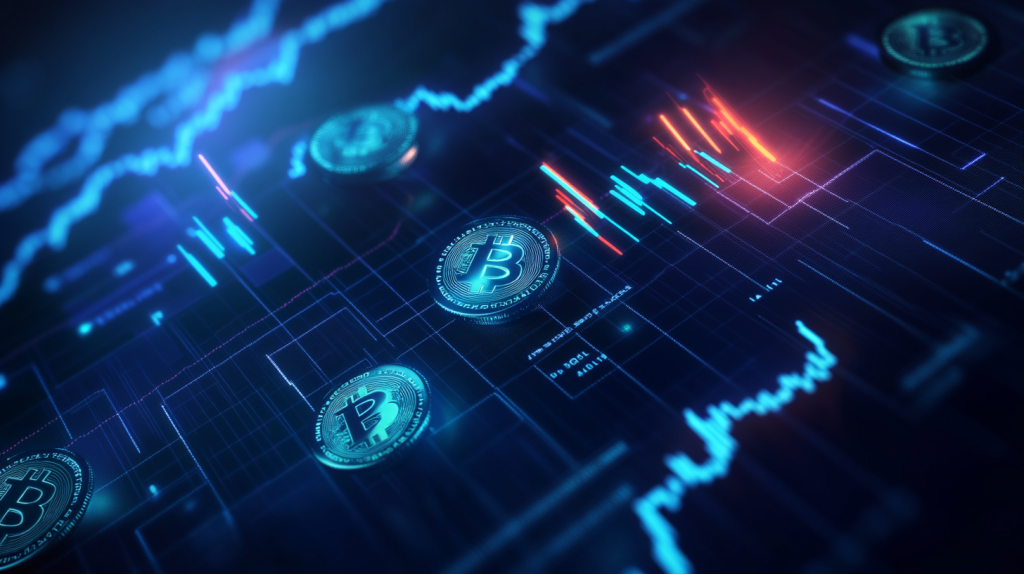 仮想通貨のバイナリーオプションのイメージ