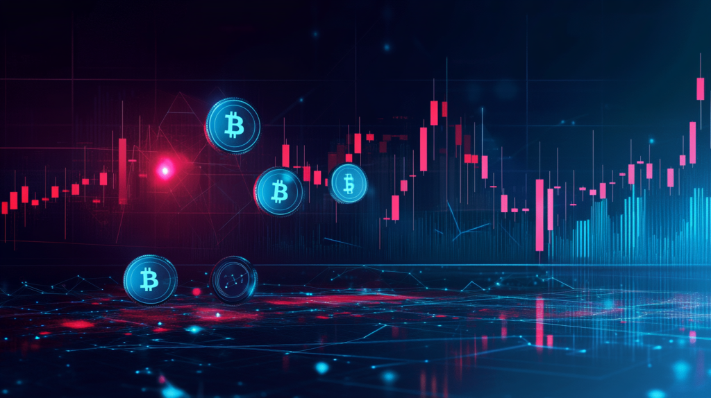 仮想通貨のバイナリーオプションのイメージ