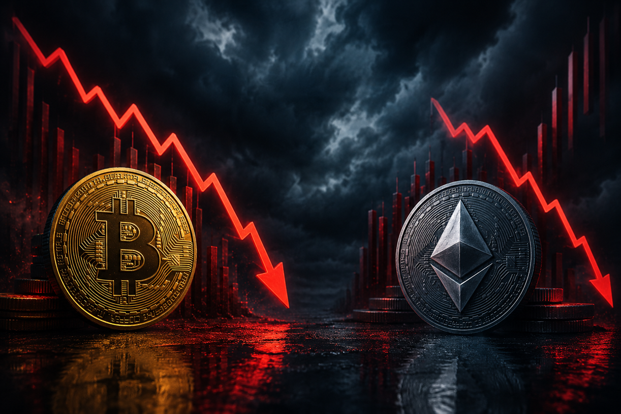 Bitcoin ETFs Hit 9-Day Outflow Streak As Ethereum Funds Bleed For 13th Day