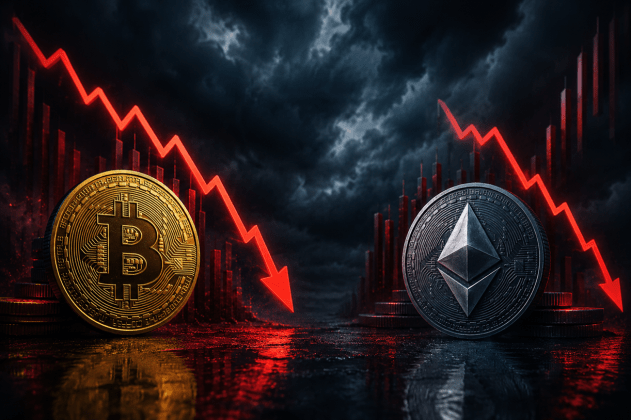 Bitcoin ETFs Hit 9-Day Outflow Streak As Ethereum Funds Bleed For 13th Day