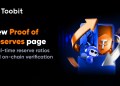 Toobit Launches Proof of Reserves Portal to Boost Transparency and Crypto Security in 2026