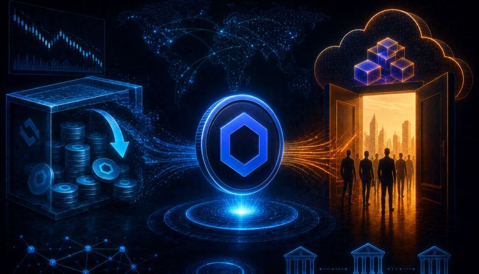 Chainlink Exchange Supply Is Draining While AWS Just Opened The Institutional Door