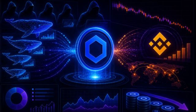 LINK Bullish Pennant Forms As Chainlink Buy Volume Rebounds