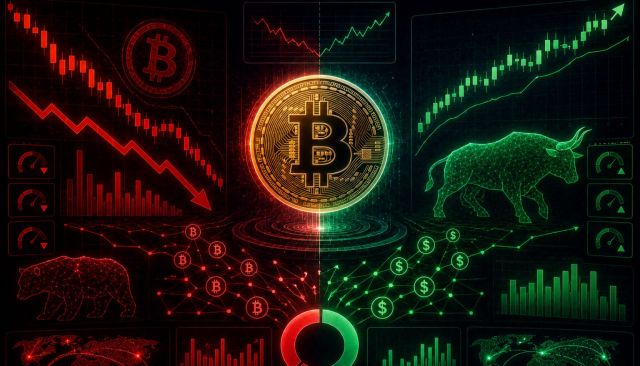 為何Bitcoin在股市持續上漲之際陷入困境——數據揭示的真相