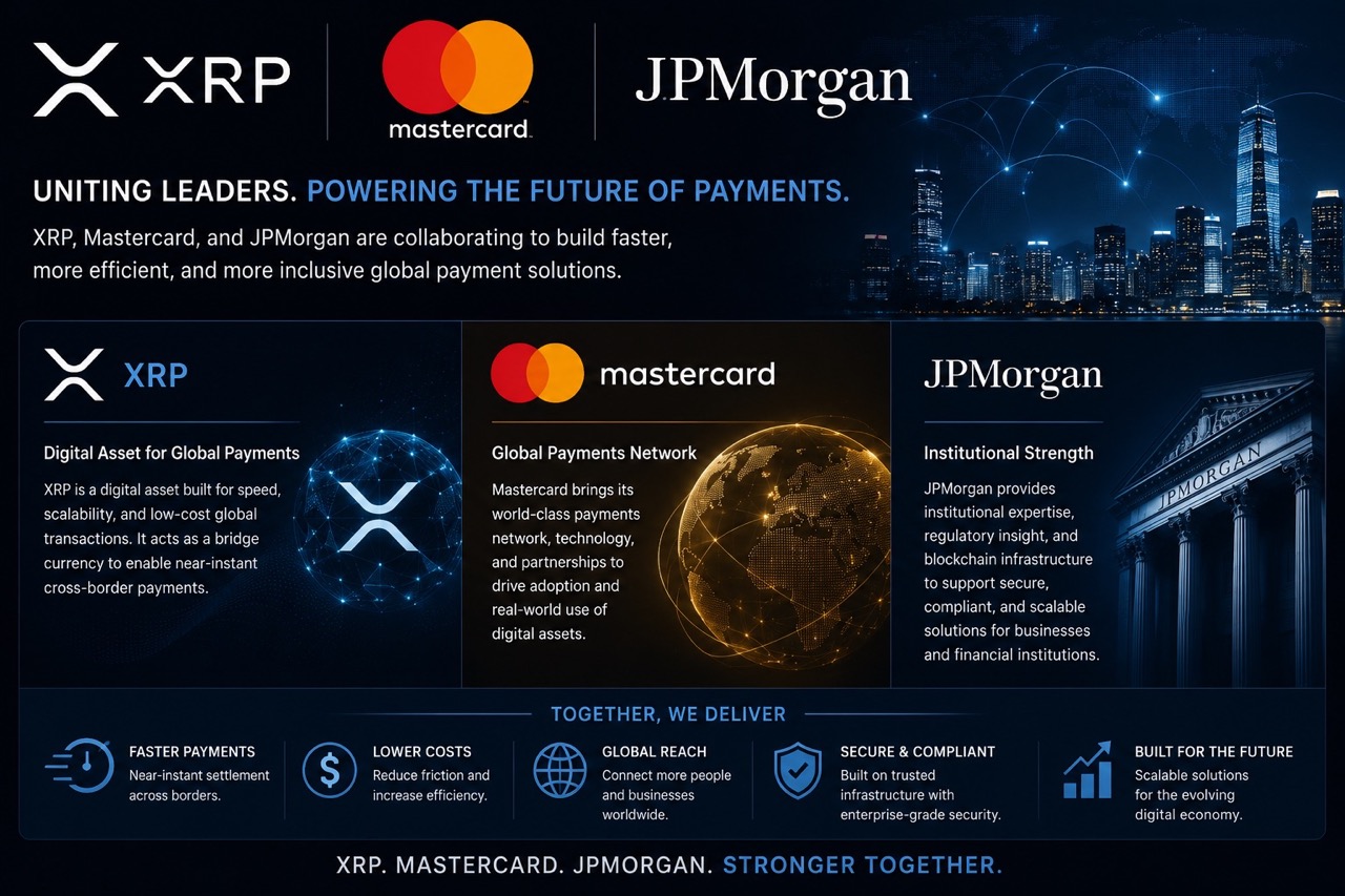 Ripple, Mastercard, And JPMorgan Break Floor As XRP Drives Interbank Settlement Rails