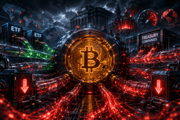 Bitcoin Institutional Behavior Reverses As Demand Metric Turns Red