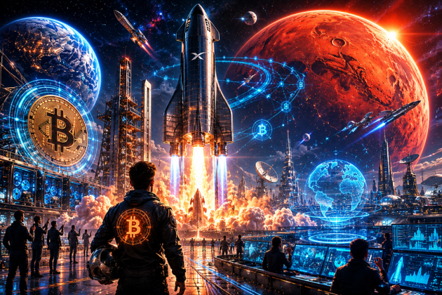Bitcoin Mining Founder Joins SpaceX’s First Human Mars Mission