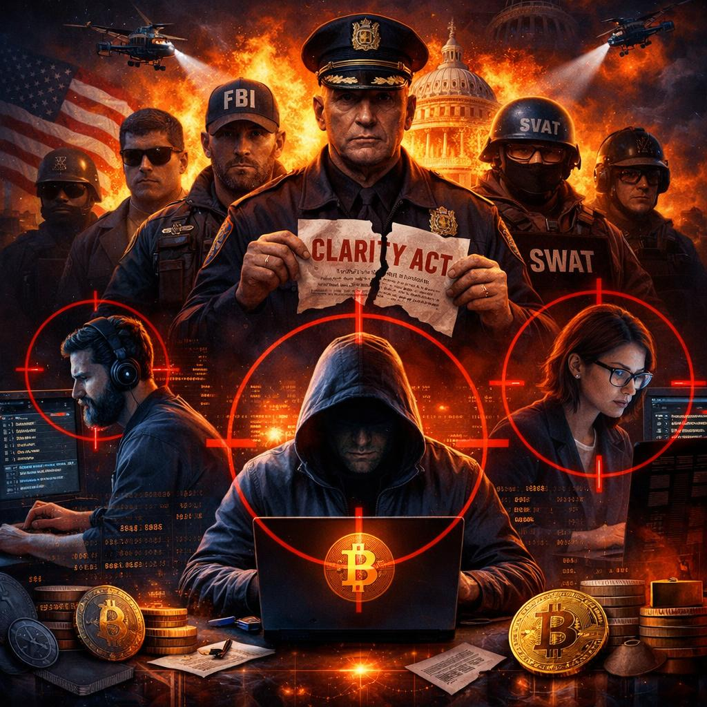 FOP Targets Key CLARITY Act Provision, Warning It Could Weaken Crypto Enforcement