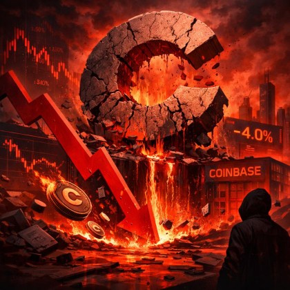 Crypto Giant Coinbase In The Red: Q1 Losses Mount As COIN Slides 5%