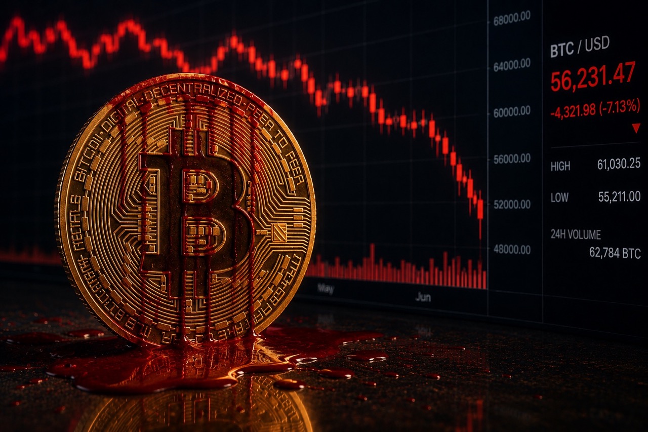 Bitcoin Is Bleeding, And This Is What Is Driving The BTC Price Crash