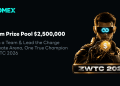 Zoomex Launches ZWTC 2026 Multi-Asset Trading Championship With a Record Prize Pool of Up to 5 Million USDT