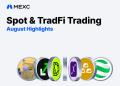 MEXC Reports 21% MoM Growth in New-Token Traders and 31% Increase in Tokenized Stock Trading Volume in August