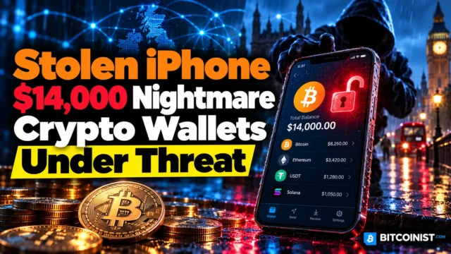 Stolen iPhone Sparks $14,000 Nightmare for Crypto Veteran