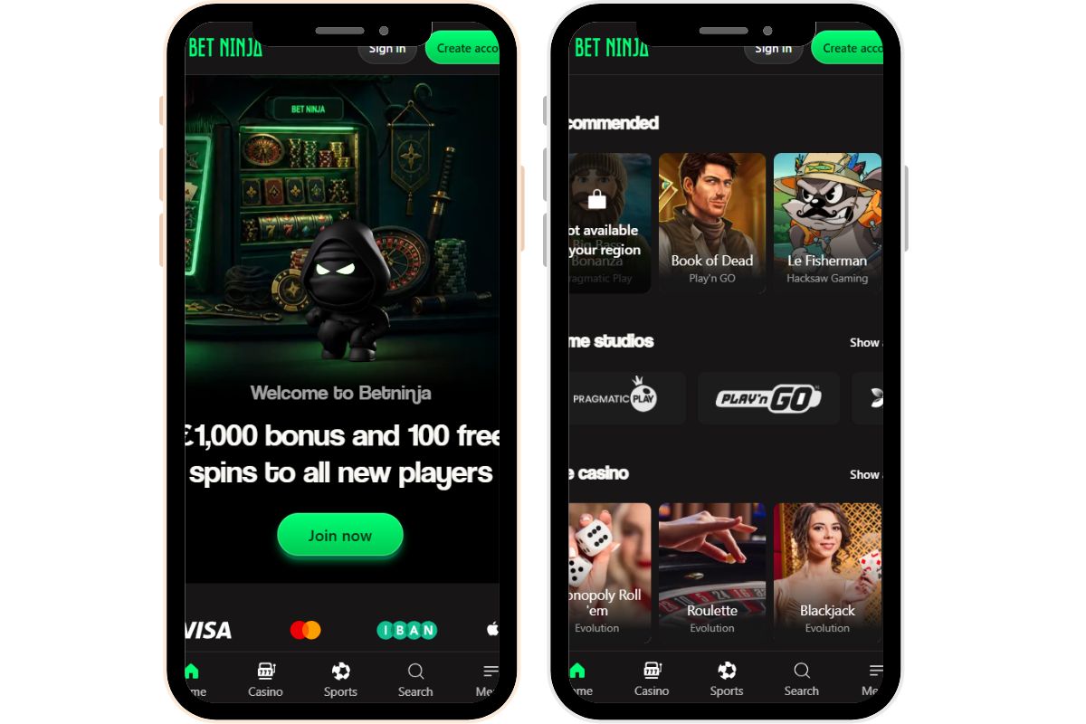betninja mobile