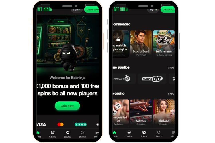 betninja mobile