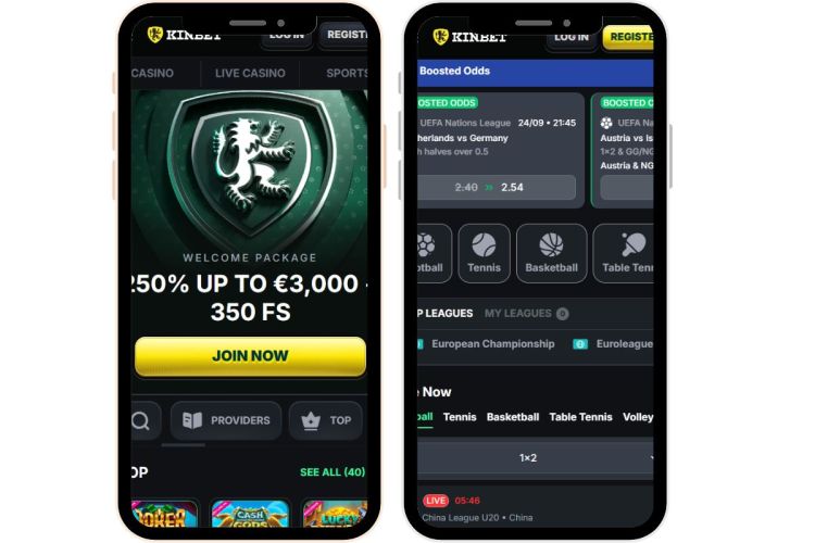 kinbet mobile