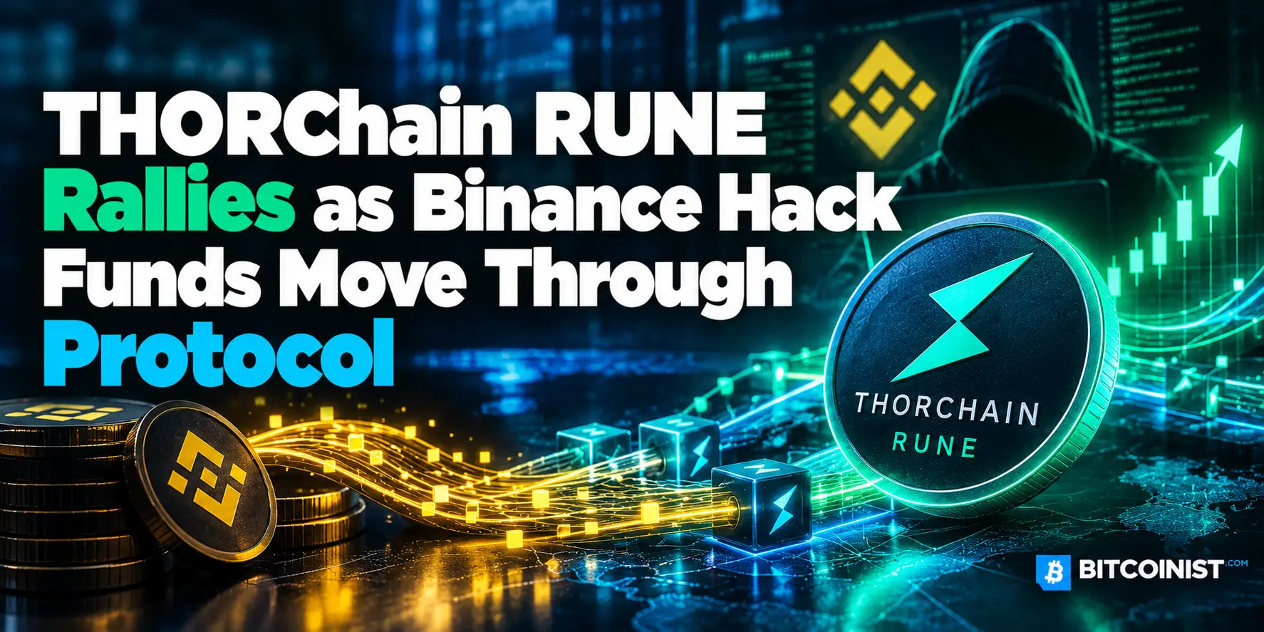 THORChain's RUNE Token Rises 13% Amid Binance Hack Investigation
